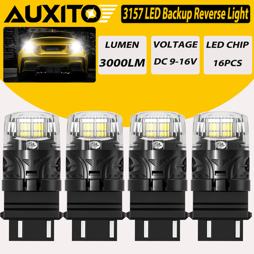 2/4/8 x 3157 LED Backup Reverse Light Bulbs White for Chevy Silverado 1500 99-13 - Picture 12 of 14