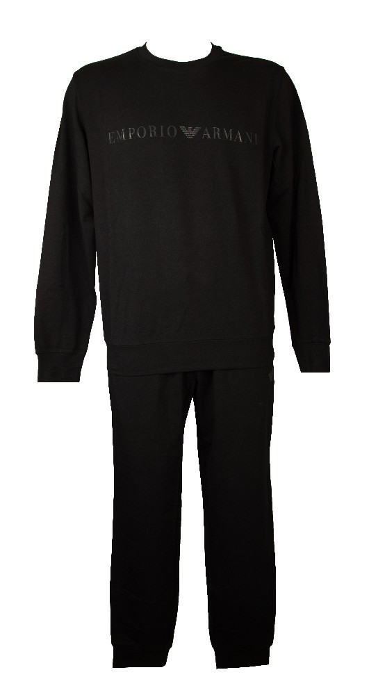 EMPORIO ARMANI Herren-Trainingsanzug komplett mit Rundhalspullover mit Logo und 33490₽