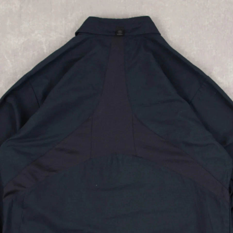 Red Kap Vintage Subaru Workwear Shirt L Men's Navy Blue Utility - image 4 of 4