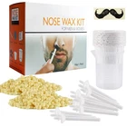 Nose ear Hair Waxing Kit 50g Beans Quick & Painless Hair Remover for Men & Women