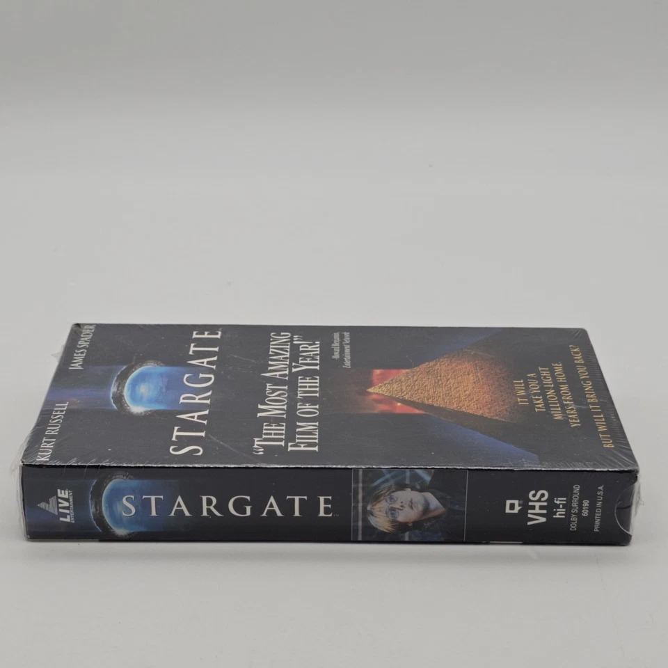 Stargate (VHS, 1995) Brand New Sealed Kurt Russell James Spader Video Cassette - Image 3 of 4