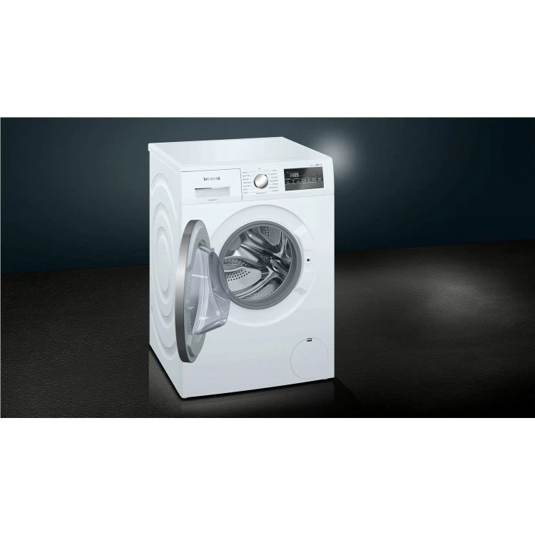 Siemens WM12N201GB iQ300 8KG Free Standing Washing Machine 1200RPM - White - Image 3 of 4