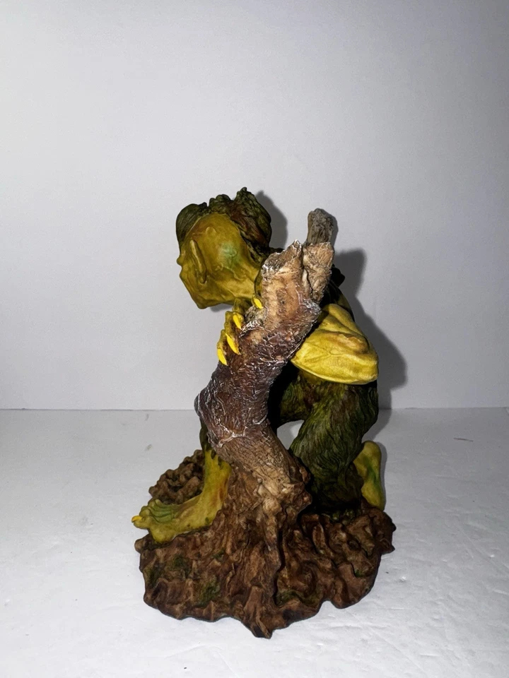 ENCANTADO BOSQUE ORCO TROLL MONSTRUO FIGURA ESTATUA STAFFORDSHIRE HOLLAND UK Foto 4 de 4