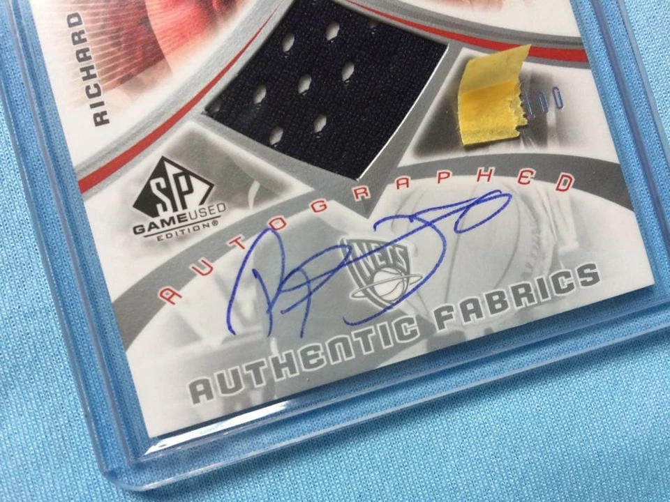 05-06 Game Used Richard Jefferson Auto /100 - Image 2 of 3