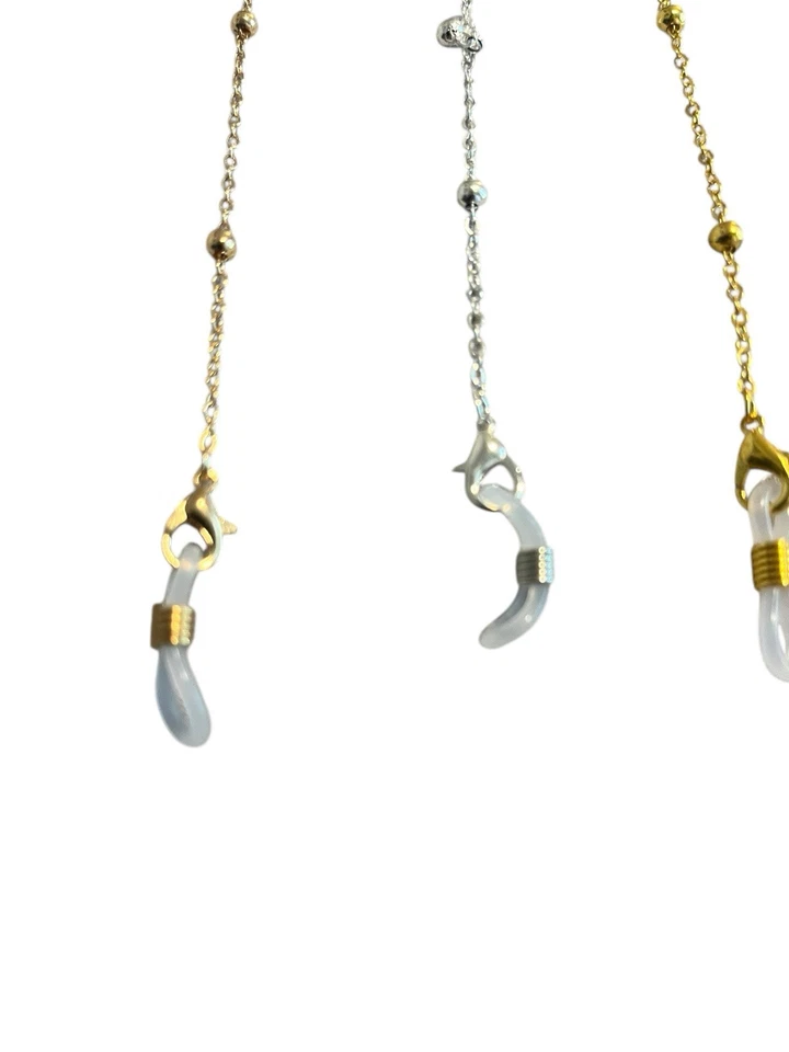 Cadena para gafas 6 piezas Gafas de sol Soporte para gafas Collar Multicolor NUEVO Foto 2 de 4