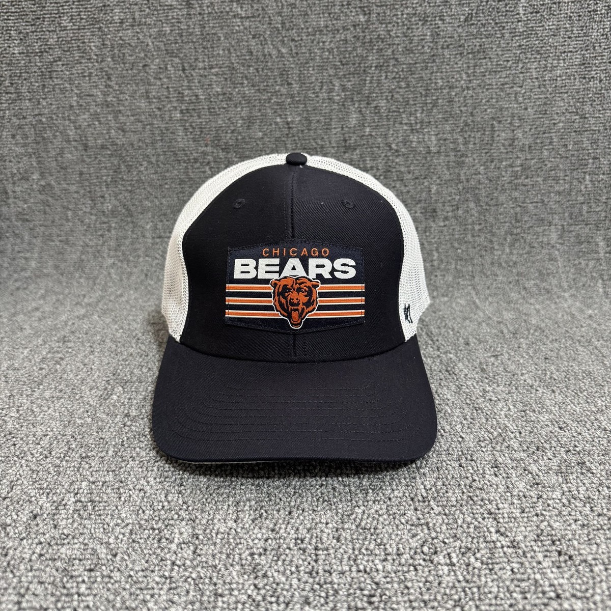 '47 Brand Chicago Bears Trucker Snapback Navy White One Size NFL Hat