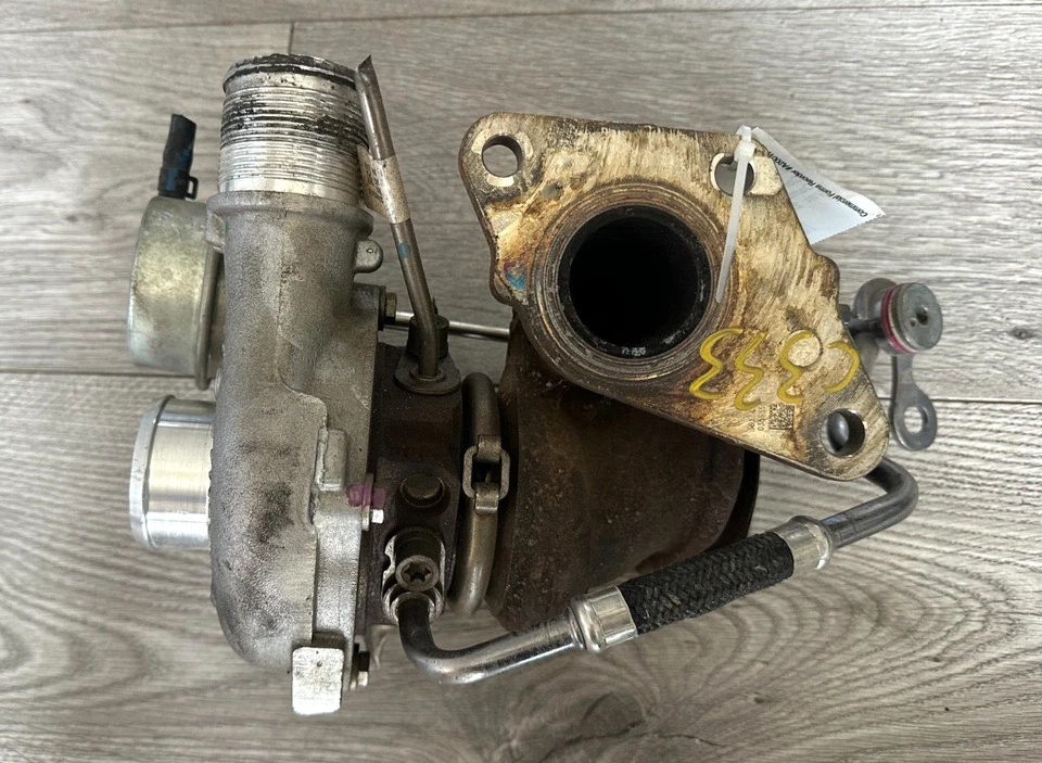 2015-2018 FORD EDGE TURBO TURBOCHARGER, PART# FT4E6K682DC, GENUINE OEM - Image 3 of 4