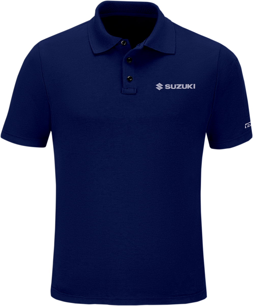 Factory Effex Suzuki Polo Shirt Large Navy 25-85404 | eBay