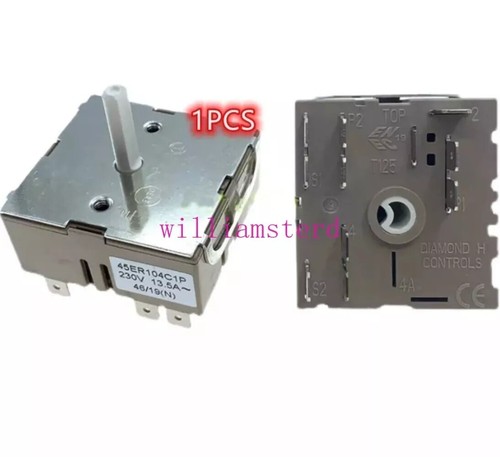 1X Regulator energii 45ER104C1P Elektryczna kuchenka ceramiczna Przełącznik regulacji temperatury - Zdjęcie 1 z 2