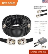 High-Performance 100FT BNC HD-SDI Coaxial Cable for Versatile Video Connections
