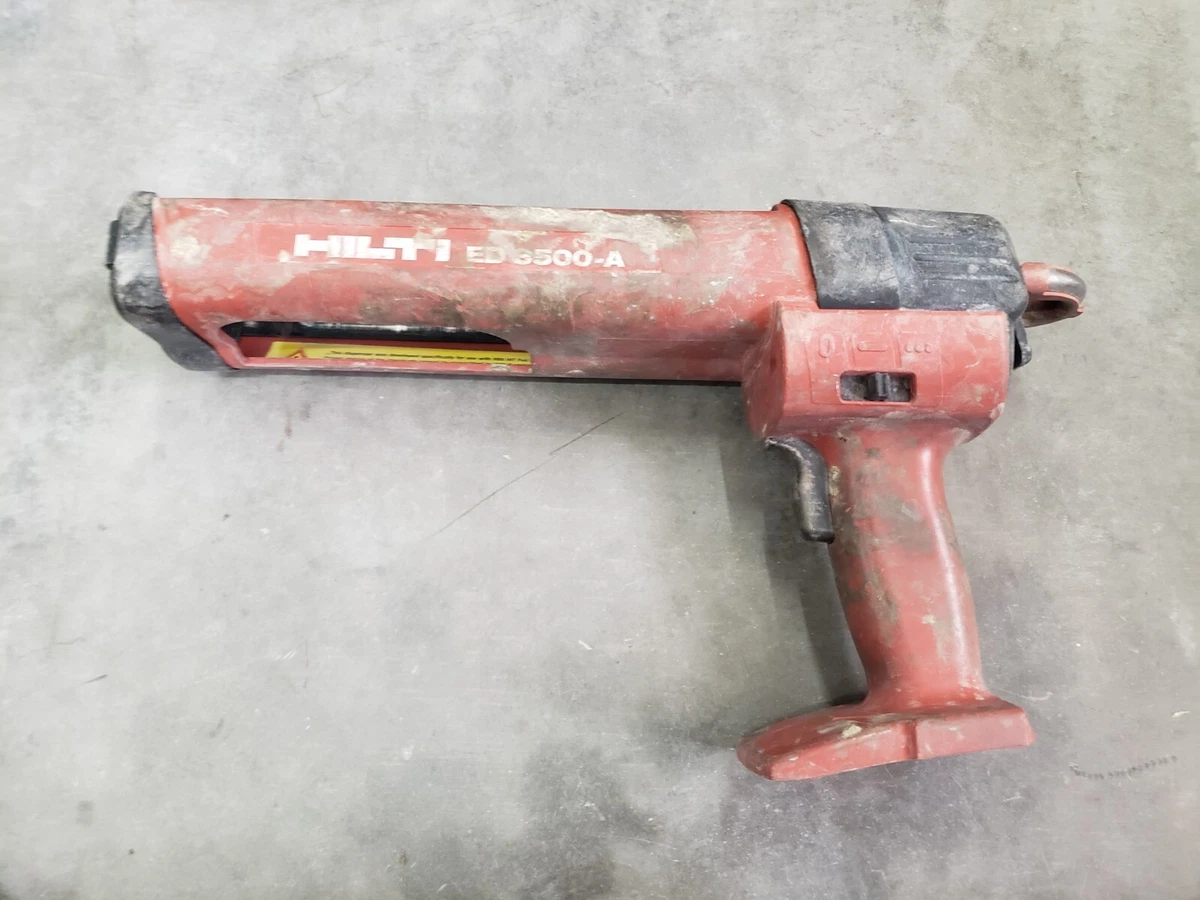 HILTI ED3500 A CORDLESS EPOXY GUN Tool BATTERIES ACCESSORIES Case