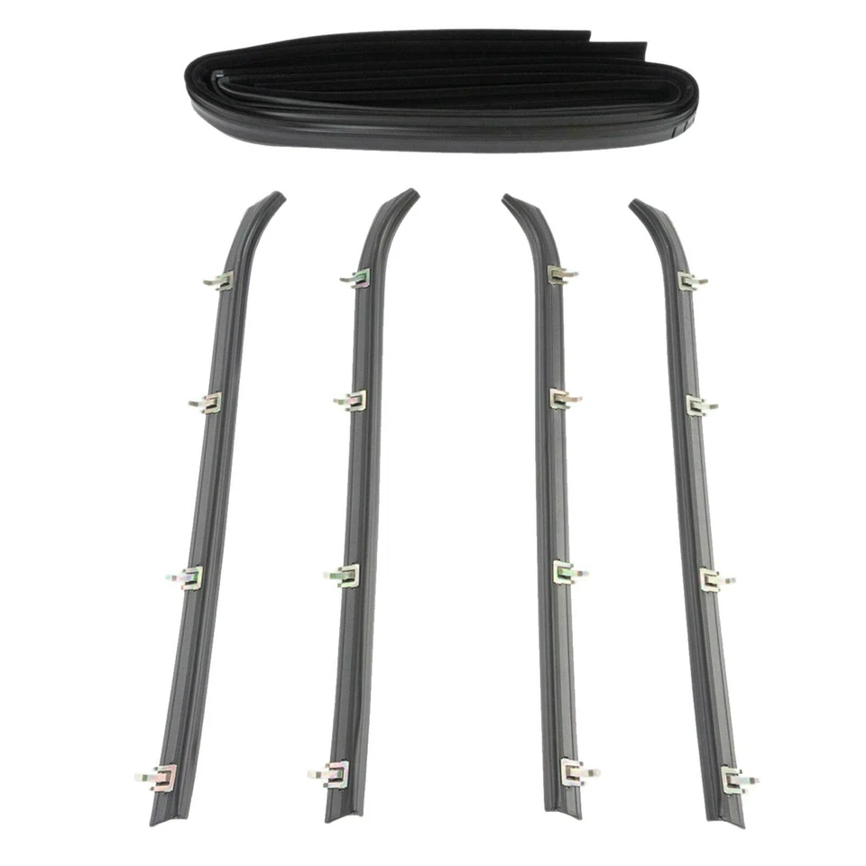 Nuevo kit de sellado de resistencia para puerta delantera TRQ para Chevy G10 G20 GMC G15 G25 1975-1996 Foto 2 de 4