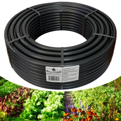 TUBO IRRIGAZIONE DA GIARDINO IN POLIETILENE � 20 mm PN6 PER GIARDINAGGIO ORTO