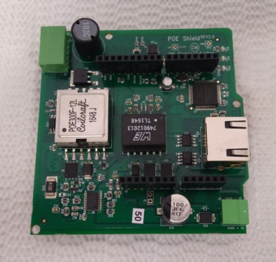 ONsemi POE-GEVB Power Management IC Development Tools PoE Shield Eval Board