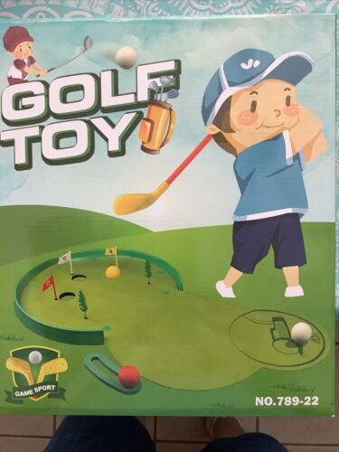 Kids Golf Set Plastic Mini Putter Golf Club Toy Child Outdoors Funny Sports Game - Bild 1 von 1