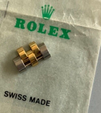 Genuine ROLEX DATEJUST 31mm Midsize 3/4 Jubilee band LINK 18kt gold steel