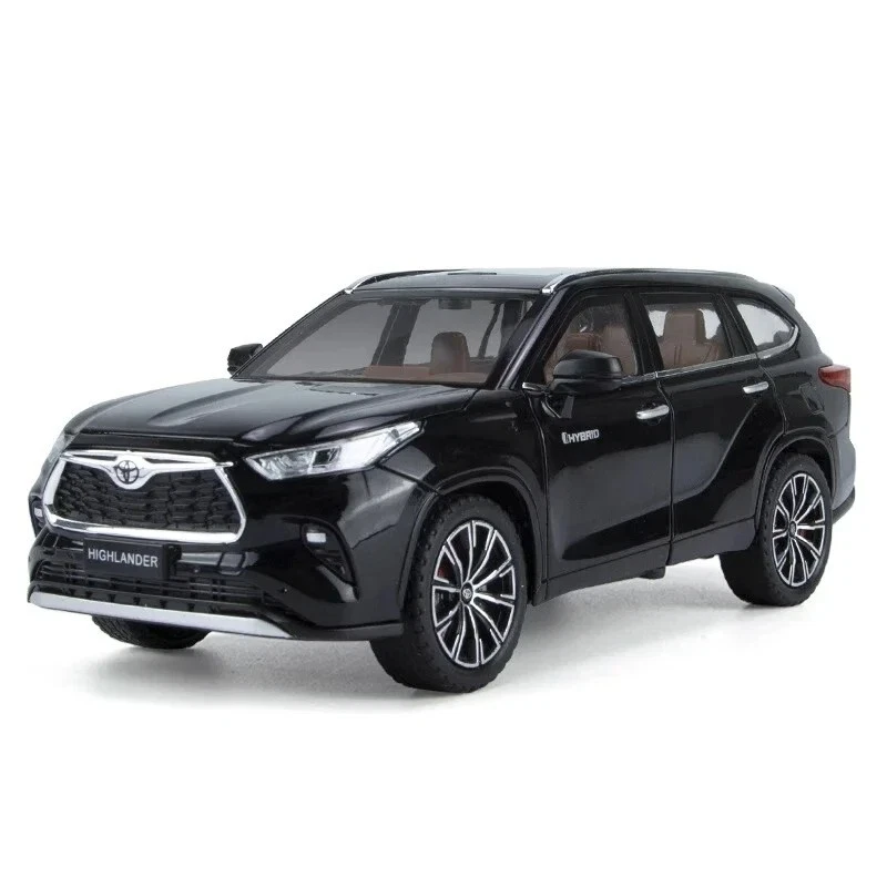1/24 Toyota Highlander SUV Diecast Vehicle Model Car Toy Collectible Sound&Light - Image 4 of 4