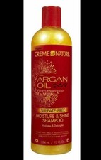 Image of Creme of Nature Argan Oil Moisture and Shine Sulphate Free Hair Shampoo 354ml