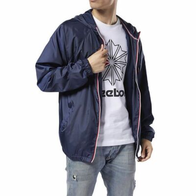 Reebok Classic Foundation Windbreaker Men's Jackets Collegiate Navy DH2068