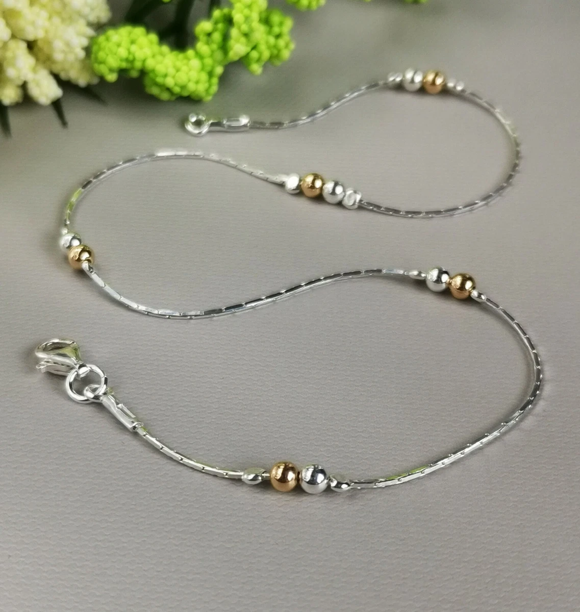 Dainty ankle bracelet sale