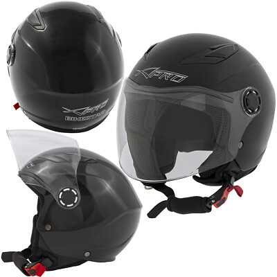 Casco Scooter Moto Bambino Ragazzo – Certificato ECE 22.06 – Argento – Taglia M (49-50 Cm) - 2