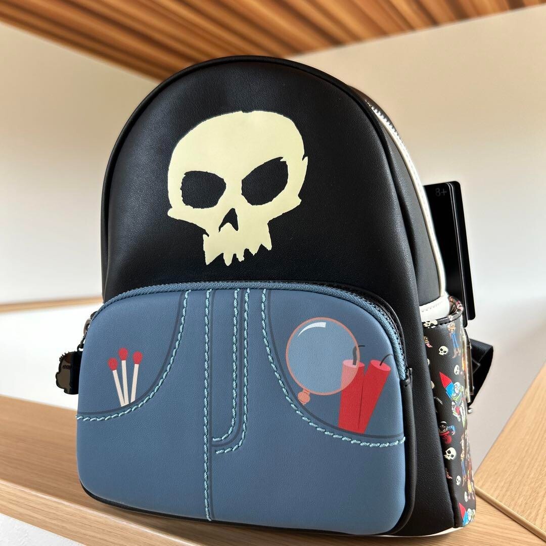Disney Toy Story Loungefly Sid Backpack Limited Edition Used
