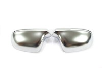 1 Paar Aluminium Alu-Matt, Aussenspiegel GehäUse Kappen Chrom Audi A3, A4, A5 A6