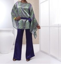 African style Caftan pant suit Women's Church Dinner Wardrober plus XXL- XXXL