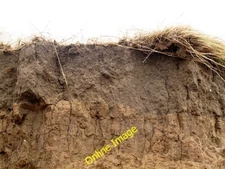 Photo 6x4 Spurn Head - clay and topsoil Kilnsea The rapid erosion of this c2014