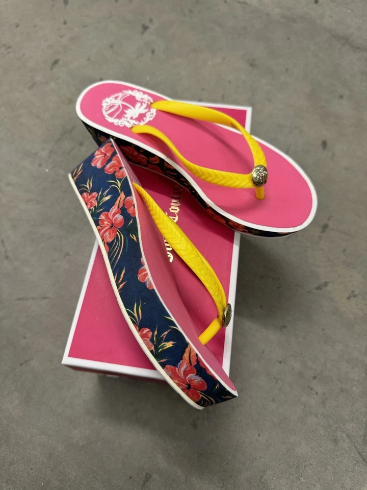 Chanclas para mujer Juicy Couture Isabelle talla 7M nuevas en caja Foto 2 de 4