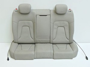 Audi A5 8T Lederausstattung Rücksitzbank grau S-LINE