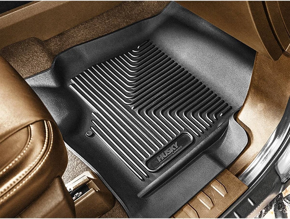 Husky Liners Weatherbeater Floor Mats Fit 2010-2016 Cadillac SRX Front/2nd Black - Image 3 of 4