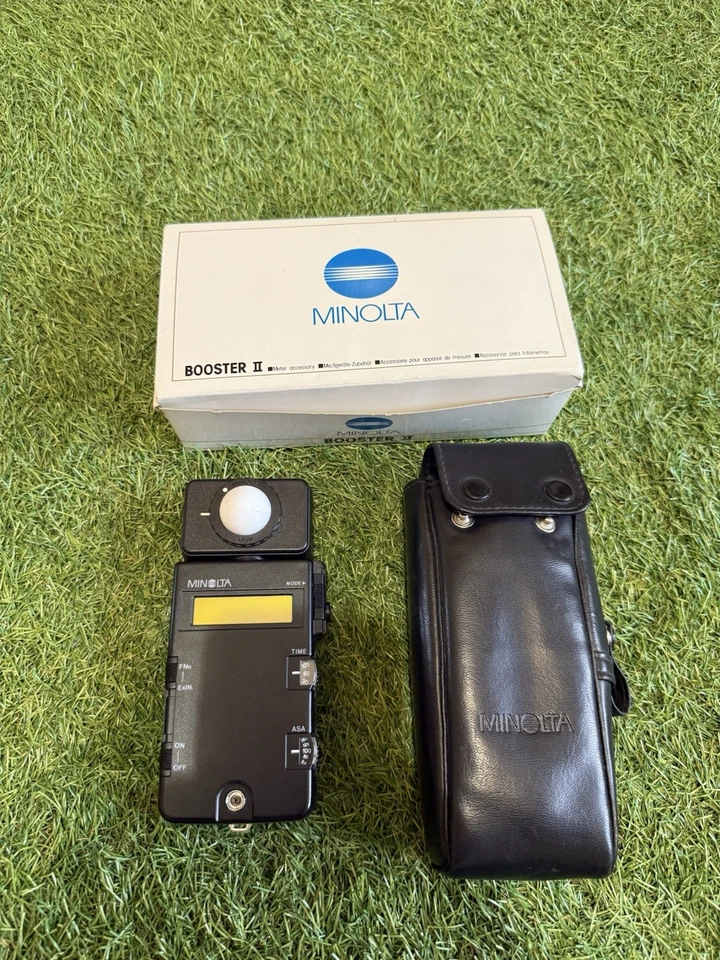 Medidor de flash Minolta iii y Booster II Foto 2 de 3
