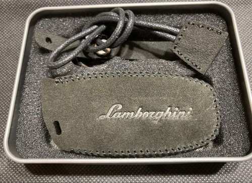 Lamborghini Huracan Aventador Alcantara key cover