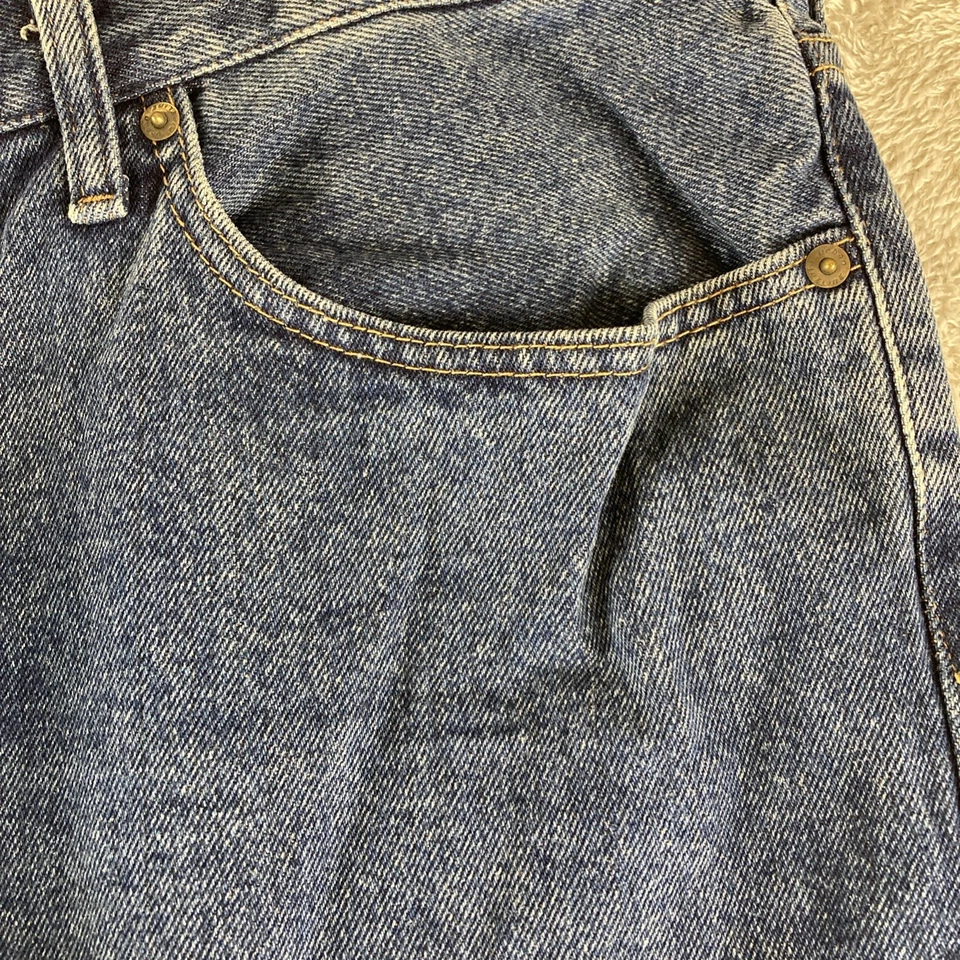 Urban Up Pipeline 牛仔裤男式标签尺寸 40 X 32 宽鬆版型直筒 Y2K — 第 4/4 张图片