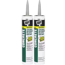10.1 Oz. Gray Concrete and Mortar Filler Latex Sealant Exterior Use 2-Pack 