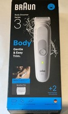 Image of Braun Body Groomer Series 3  BG3500 +2 Grooming Tools, Waterproof  - Grey