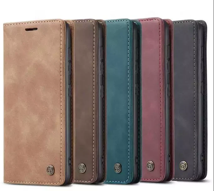 Hülle für Samsung Galaxy Klapphülle Smartphone Kartenfach Magnet Handy Tasche - Bild 2 von 4