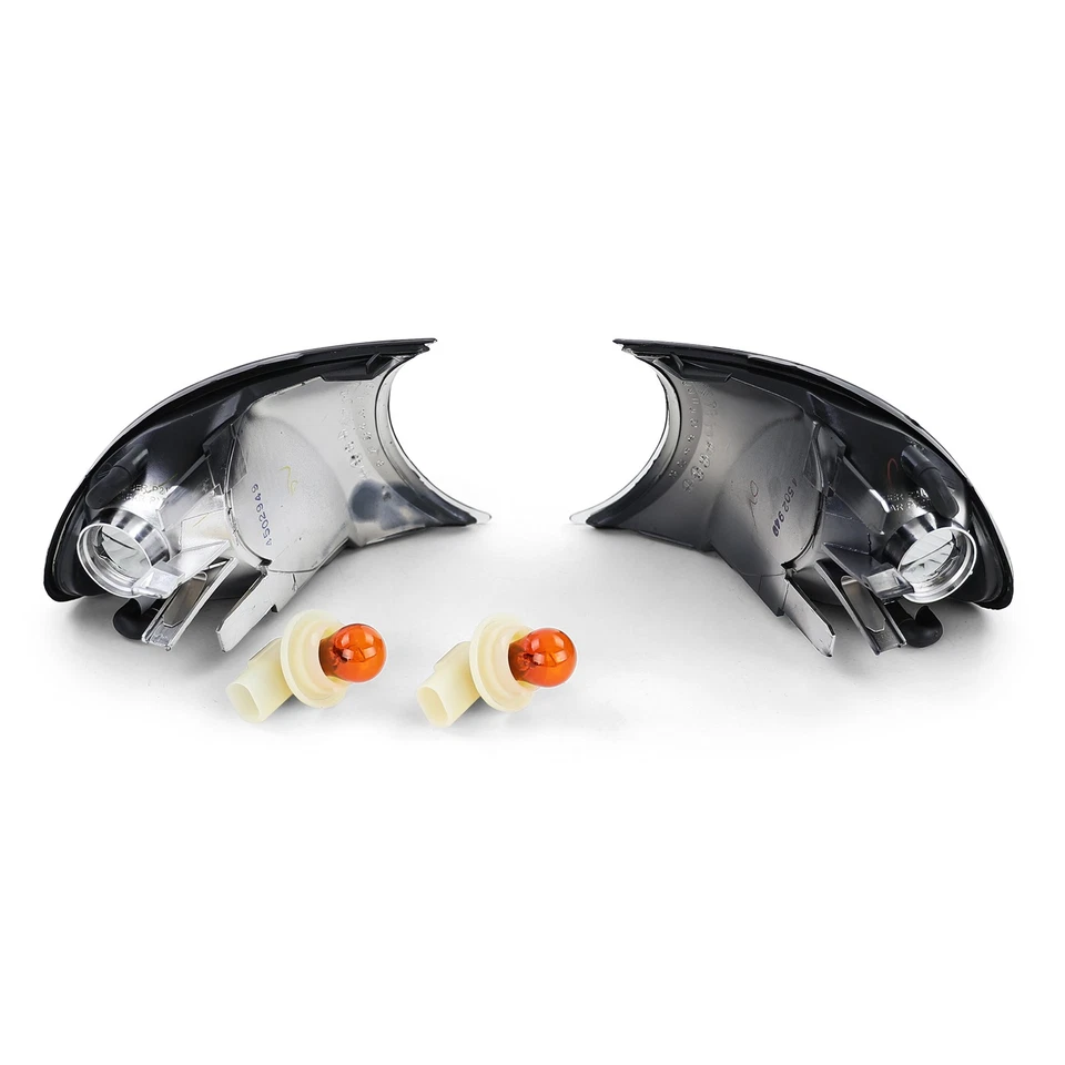 Clignotant Noir Fumee Cristal Optique Convient pour BMW 3er E46 Coupé Cabriolet - Immagine 2 di 4