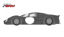 BRM205 1/24 Slotcar Ferrari 330 P4/412P - Kit Full White Kit