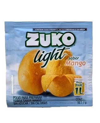 12-Pk Zuko Light Mango  7g/.24oz
