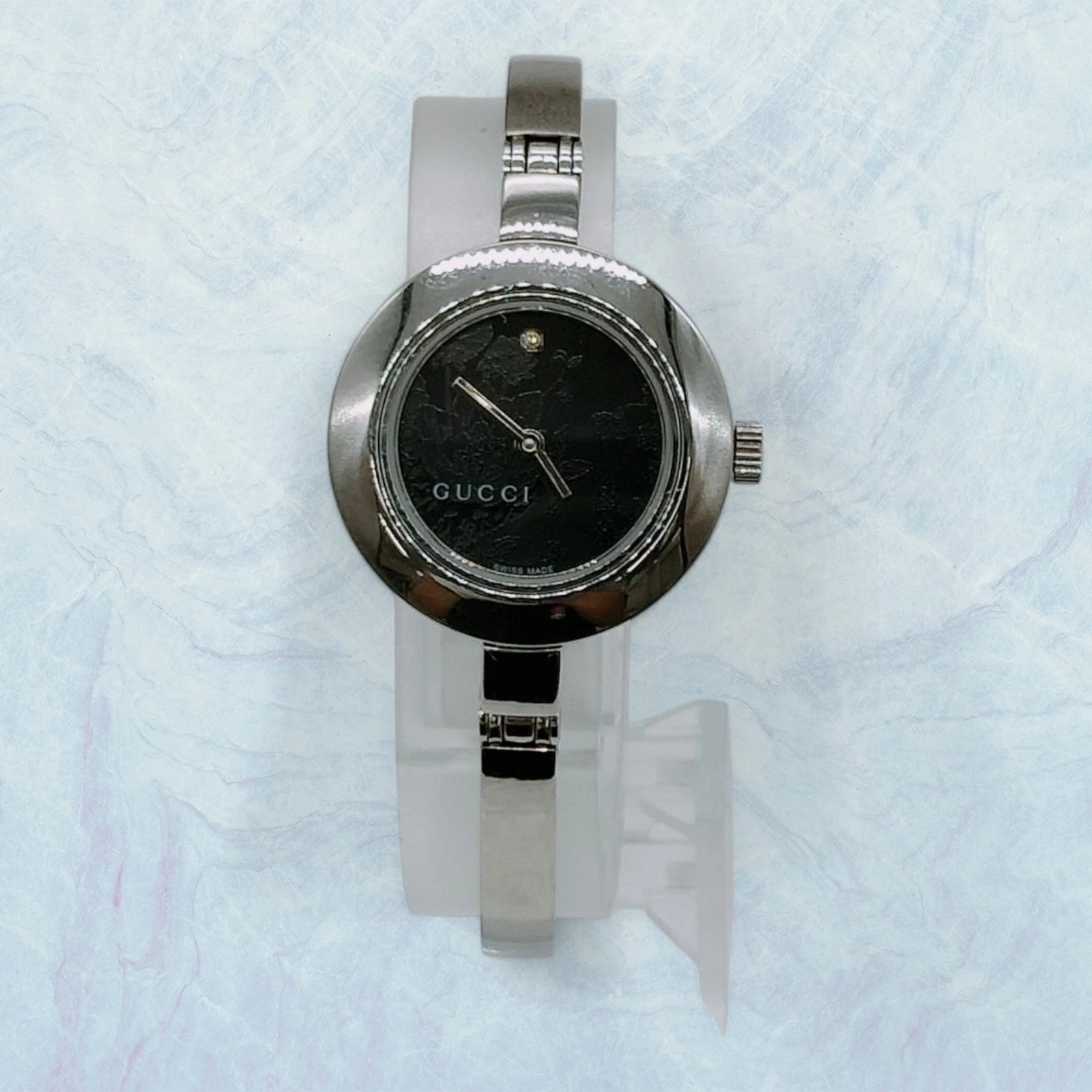 Montre Bracelet GUCCI 105 Bracelet Authentique Fonctionne Femme 8968