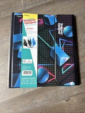 Mead Original Trapper Keeper Retro Binder Portfolio Folders Geometric Shapes