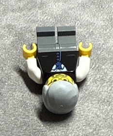 LEGO City Passenger Plane Pilot Minifigure AIR028 Authentic 7893