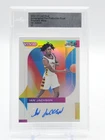 IAN JACKSON 2022-23 LEAF VIVID PRISMATIC WHITE ROOKIE PROOF AUTO 1/1 Q7369