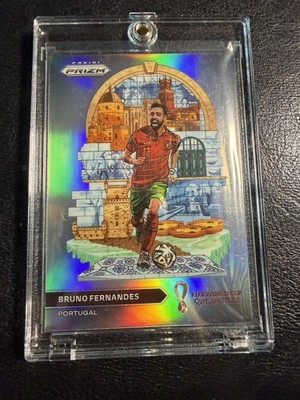 2022-23 Panini Prizm World Cup Bruno Fernandes National Landmarks #20 Portugal