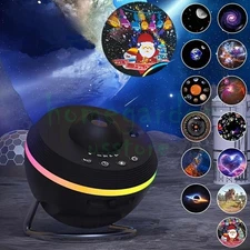 LED Galaxy Projector Starry Night Light Sky Star Party Lamp Planetarium Room USA
