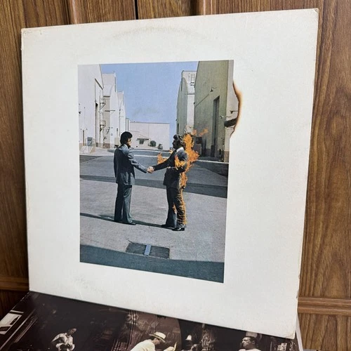 Pink Floyd Wish You Were Here LP Columbia PC 33453 1975 1st PR EX/EX OIS