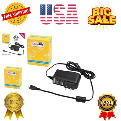 5V 2.5A Raspberry Pi 3 B+ Power Supply/Adapter  Listed