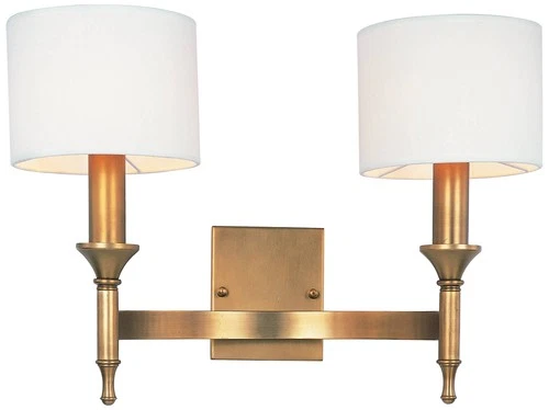 Maxim Fairmont 18" Wide Aged Brass Sconce - Picture 2 of 6